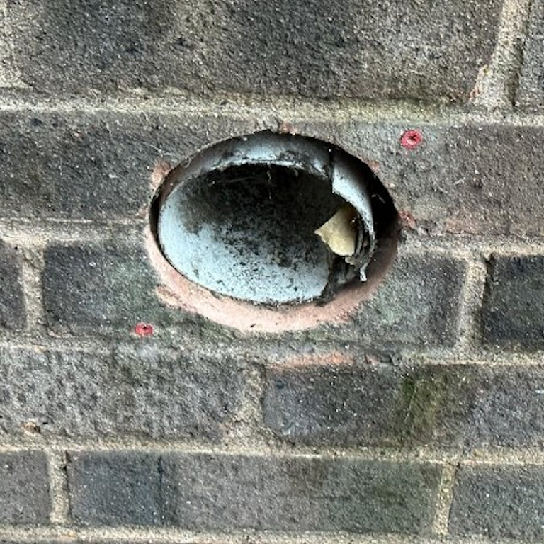 Pest Proofing Air Vent Guard Before